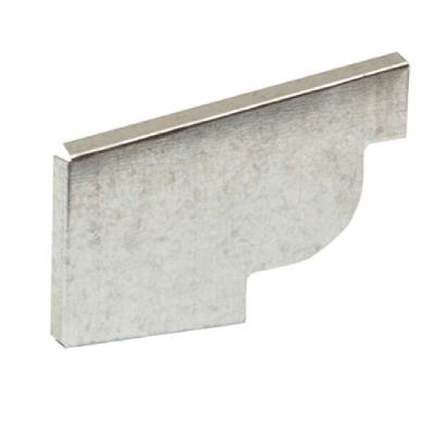 Cabeceira Moldura Corte 28 Esquerda 877 Aço Galvanizado Inox Calha Forte