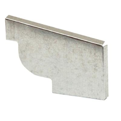 Cabeceira Moldura C.33 Direita Vedação Aço Galvanizado Inox Calha Forte