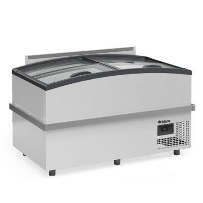 Expositor Ilha Supermercado Gelopar GISM150 620L Branco Bivolt