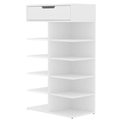 Sapateira Agata 1 Gaveta 60CM MDP Branco Casa D Móveis