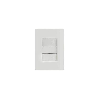 Conjunto de Interruptores Paralelos Giz 2 Unidades 10A 250V Branco Tramontina
