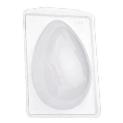 Kit 10 Formas de Acetato para Ovo de Chocolate Liso 500g Crystal Forming