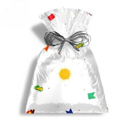 Saco Plástico Temático Arraiá Festa Junina 15x22CM 100 un Transparente Cromus