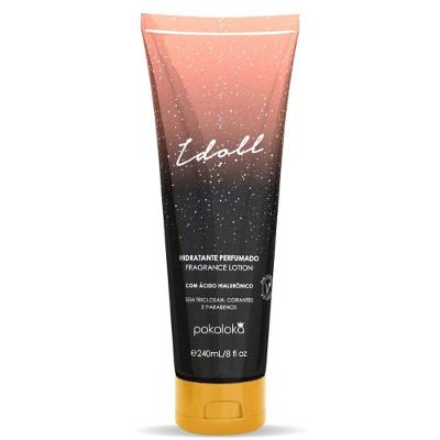 Loção Hidratante Corporal Idoll Ácido Hialurônico 240ML Pokoloka