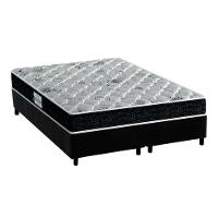 Cama Box King: Colchão Espuma Probel D45/EP Advanced Tech2000 Plus + Base CRC Suede Black(193x203) - 1