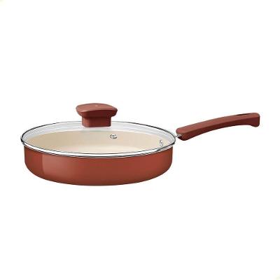 Frigideira Veronese 28622422 Alumínio Revestimento Cerâmico 22cm Tampa Vidro Tramontina