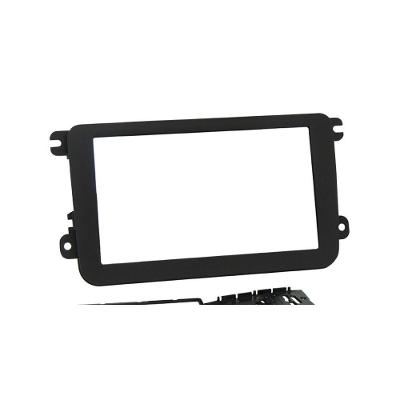 Moldura Fiamon 2 Din Vw Jetta-amarok-novo Fusca 2012 Em...