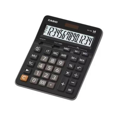 Calculadora De Mesa Casio Gx14b 14 Dígitos Preta