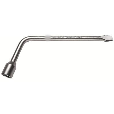 Chave de Roda Tipo l 24mm Aço Cromado Prata Tramontina Master