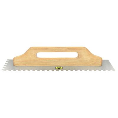 Desempenadeira Metálica 12x48 cm para Drywall Cabo Madeira Tramontina