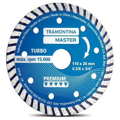 Disco de Corte Diamantado 4.3-8 MASTER Premium 42 Dentes 15000 RPM Tramontina