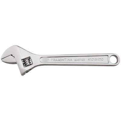 Chave Ajustável 8'' 200MM Aço Carbono Cromado Forjado Tramontina Master