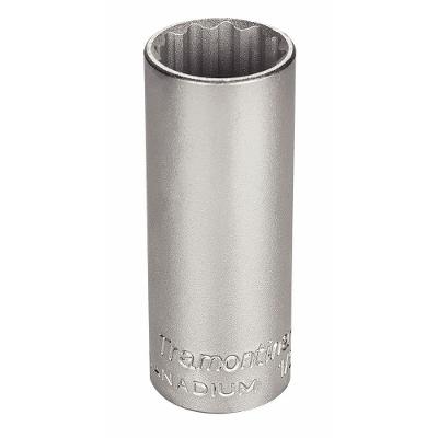 Soquete Estriado 30MM 1-2'' Aço Cromo Vanádio Hyper Drive Tramontina