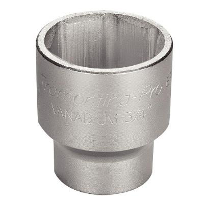 Soquete Sextavado 50MM 3-4'' Aço Cromo Vanádio Tramontina Pro