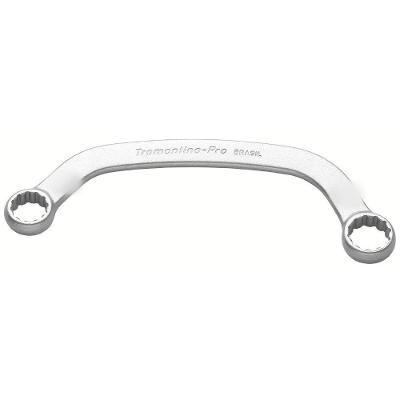 Chave Meia Lua 5-8x3-4'' PRO Aço Cr-V Cromado Prata Tramontina
