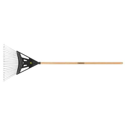 Vassoura Mista 22 Dentes Cabo Madeira 120CM Áreas Externas Tramontina