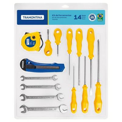 Kit de Ferramentas 14 Peças Versátil com Garantia Tramontina