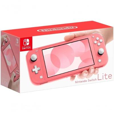 Console Nintendo Switch Lite 32GB Controles Integrados Coral