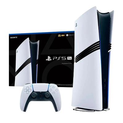 Console Playstation 5 Pro Sony SSD 2000GB com Controle sem Fio Dualsense HDR 8K Branco