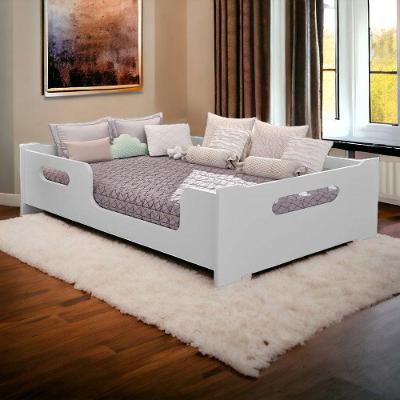 Cama Montessoriana Casal Encanto MDF-MDP Branca Gabrielli Móveis