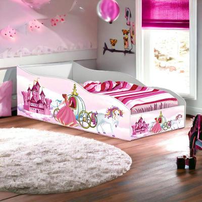 Mini Cama Infantil Racer Estilo Carrinho MDF Rosê Gabrielli Móveis