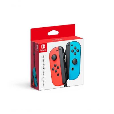 Controle Joy-Con Nintendo Switch Neon Red e Neon Blue HD Rumble