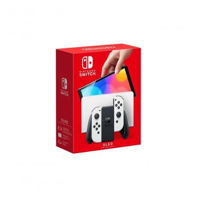 Console Switch OLED Nintendo 64GB com Joy-Con Tela 7 Polegadas Wi-Fi Branco