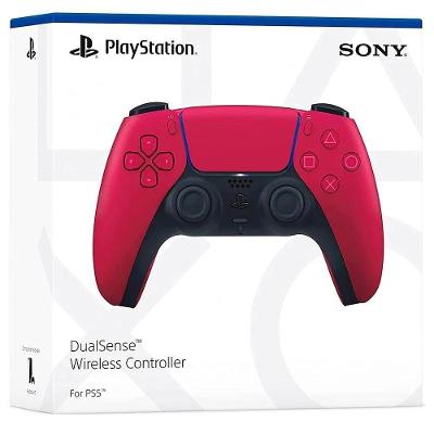 Controle sem Fio Sony Dualsense Cosmic Red para PS5 PC e Dispositivos Moveis