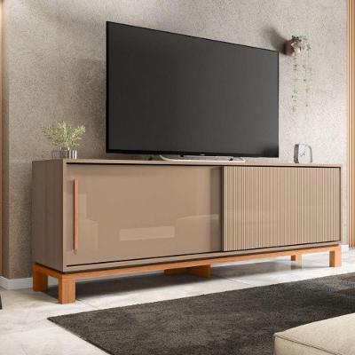 Rack para Tv Mondrian Até 65 Polegadas 179,4cm Mdf Mdp Sued Mr Freijo Caemmun Móveis