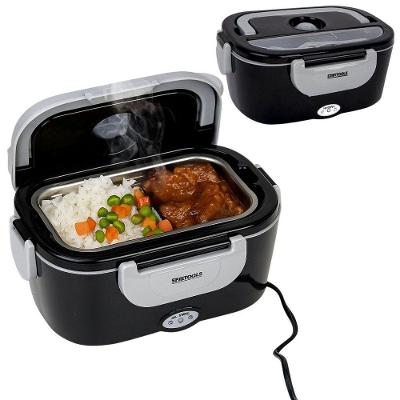 Marmita Elétrica Portátil Bivolt 1,5L Tampa com Trava 60W Preta Startools