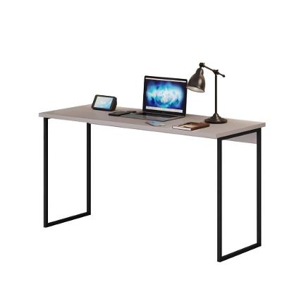 Escrivaninha Retangular Maggie Industrial sem Gavetas MDP 136,5CM Off White