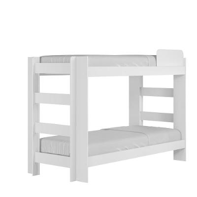 Beliche Solteiro Milano Escada Reversível MDF Branco Tudo de Móveis