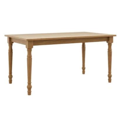 Mesa de Jantar Rubi 6 Lugares Retangular MDF 160CM Amadeirado