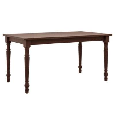 Mesa de Jantar Rubi Retangular MDF 160CM Café Finestra Móveis