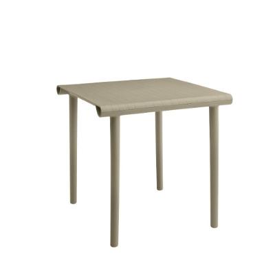 Mesa de Jantar Linea Quadrada Polipropileno 80CM Fendi Rivatti Móveis