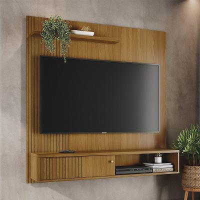 Painel de TV Dorema M20 65 Pol 161CM MDF Suspensa Cumaru D'Rossi