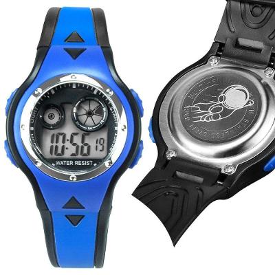 Relógio Digital Infantil Kids Silicone Mini Astronautas Azul Orizom