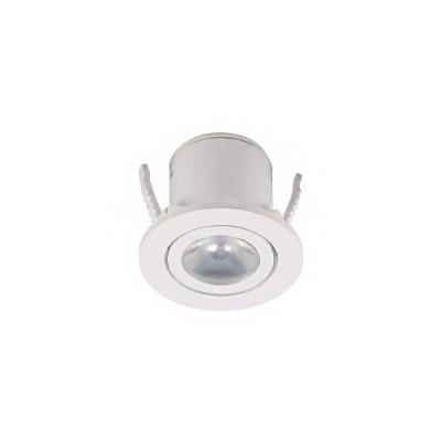 Mini Spot de Embutir LED Auriga 1W 3000K Redondo Branco Astraled