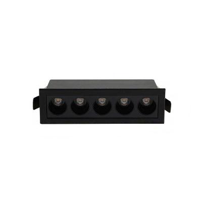 Spot de Embutir LED Downlight Ashok 10W Alto IRC 90 Luz Neutra 4000K Preto Astraled