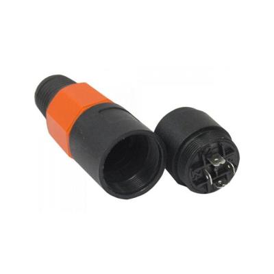 Conector Speakon Fêmea 4 Pólos JCSP0003 Protetor de Cabo Storm
