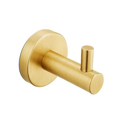 Cabideiro DPACE6510 Dourado Escovado Aço Inox Banheiro Drop Dead