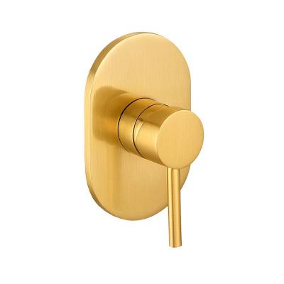 Acabamento Monocomando Chuveiro e Ducha DP6340 Dourado Escovado Docol