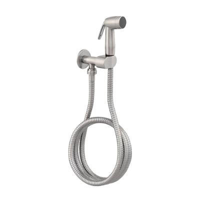 Ducha Higiênica DP8010 Acabamento Aço Escovado Inox W Metais
