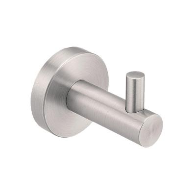 Cabideiro Simples Dpace8510 Aço Escovado para Banheiro Inox Drop Metais