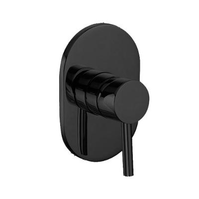 Acabamento para Monocomando de Chuveiro DP9330 Design Moderno Black Matte Aço Inox 304SS Deca