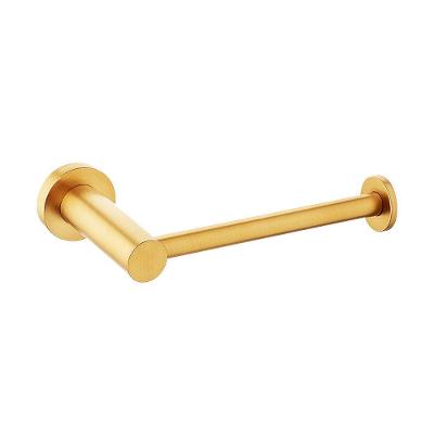 Papeleira Porta Papel Higiênico Dpace6511 Dourado Escovado Drop Dead
