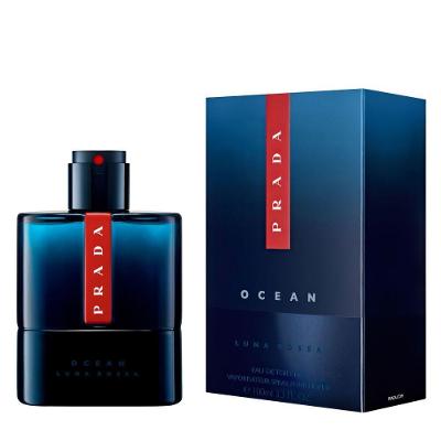 Perfume Luna Rossa Ocean Masculino Eau de Toilette 100ML Prada