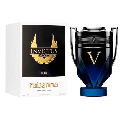 Perfume Invictus Victory Elixir Masculino Eau de Parfum Amadeirado 100ML Paco Rabanne