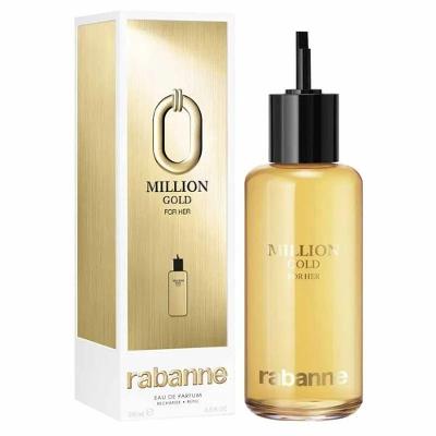 Perfume Million Gold For Her Feminino Eau de Parfum 200ML Rabanne