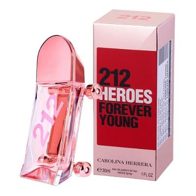 Perfume 212 Heroes For Her Feminino Eau de Parfum 30ML Carolina Herrera